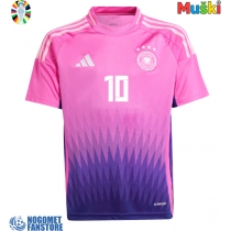 Njemačka Jamal Musiala #10 Gostujuci Dres EP 2024 Kratak Rukav